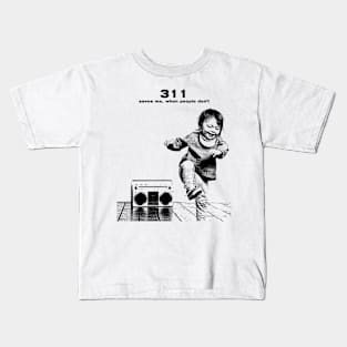 311 Saves Me // pencil sketch Kids T-Shirt